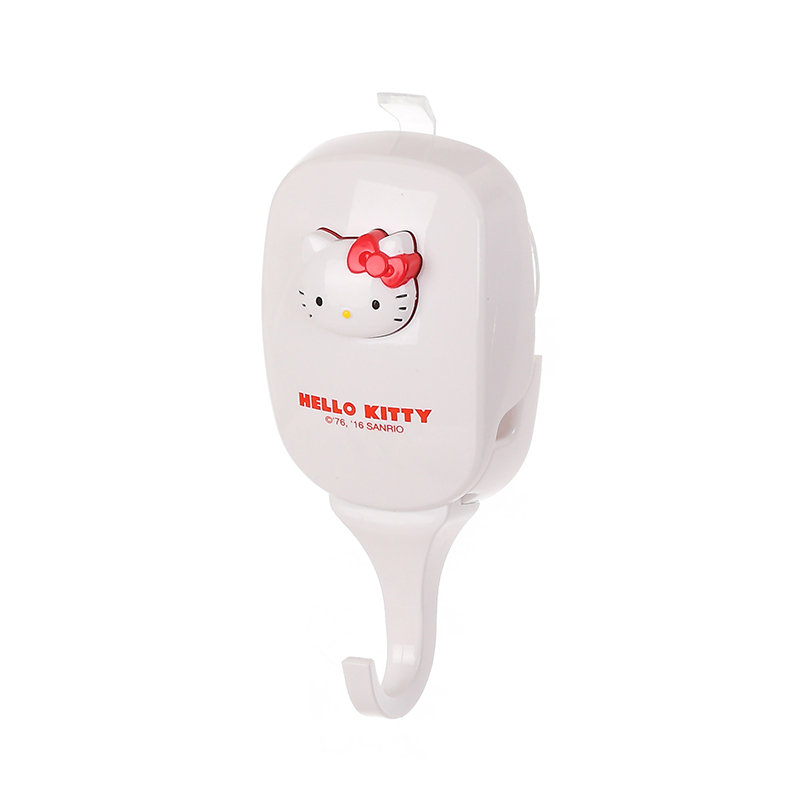 Hello Kitty Настенный крючок на присоске для полотенца, кухонный инструмент, вспомогательный крючок для кухни, ванной комнаты, домашний пластиковый настенный крючок
