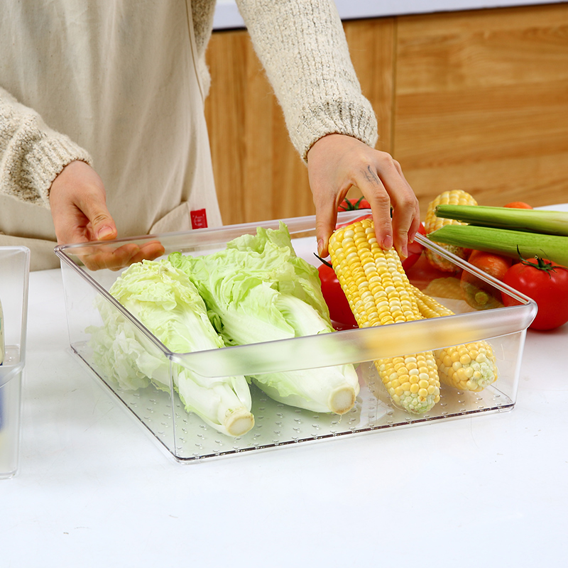 Пластиковый кухонный холодильник для хранения фруктов