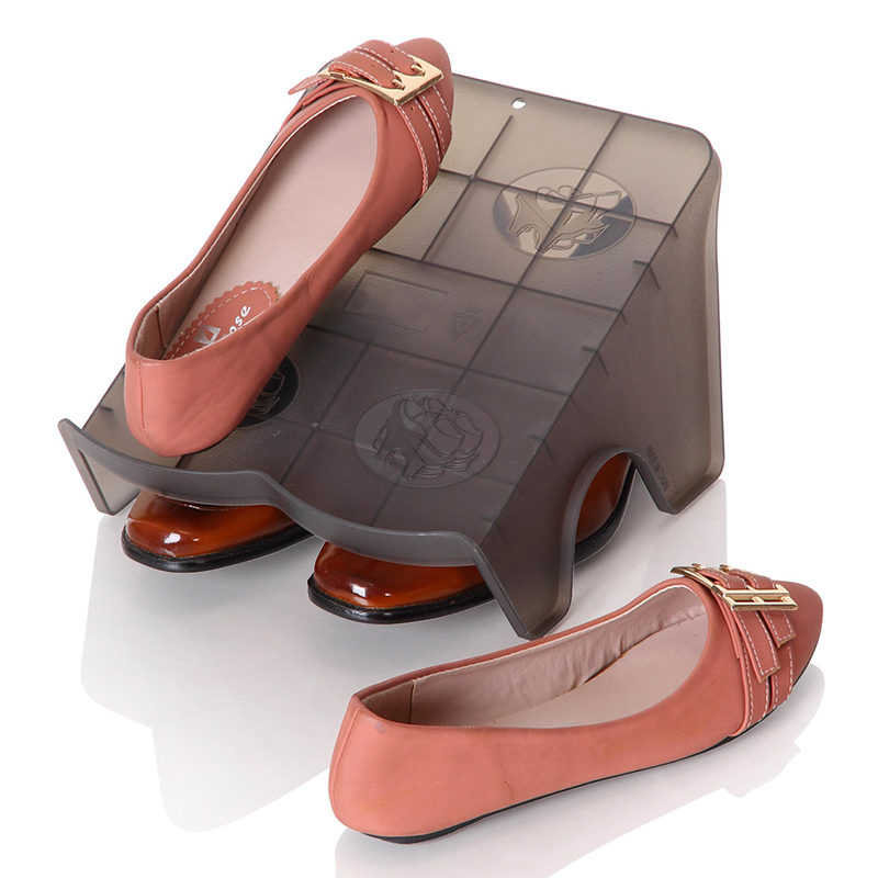 2 уровня хранения предметов домашнего обихода вращающаяся полка для обуви портативный дисплей шкаф держатель для хранения пластиковая полка для обуви органайзер