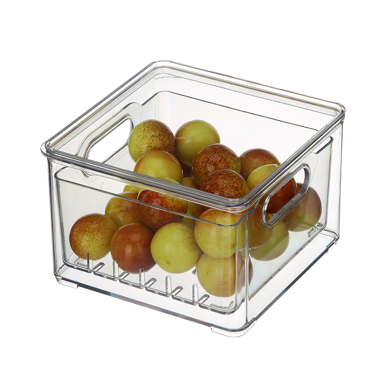 Контейнер для хранения фруктов и овощей для домашних животных, коробка для свежести, сливная доска, пластиковый контейнер для хранения холодильника с крышкой