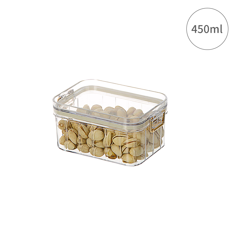 Прозрачные пластиковые контейнеры для пищевых продуктов для домашних животных для домашнего использования Китай оптовые контейнеры для хранения пищевых продуктов с крышками