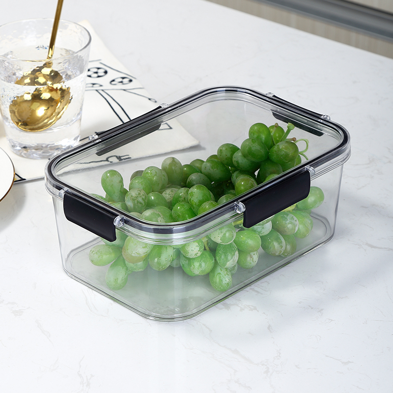 ПЭТ-коробка Bento для микроволновой печи для взрослых или детей, легко моющийся прозрачный пищевой контейнер, герметичная коробка для обеда для студентов